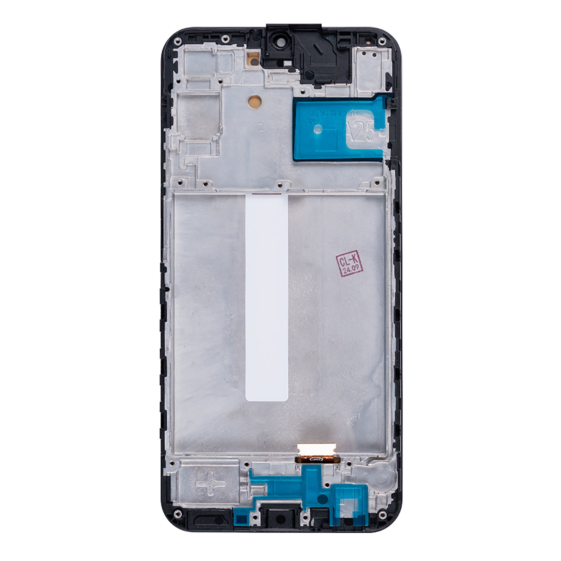 Samsung Galaxy A25 5G A256B Display And Digitizer With Frame Black Soft-OLED