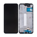 Samsung Galaxy A25 5G A256B Display And Digitizer With Frame Black Soft-OLED