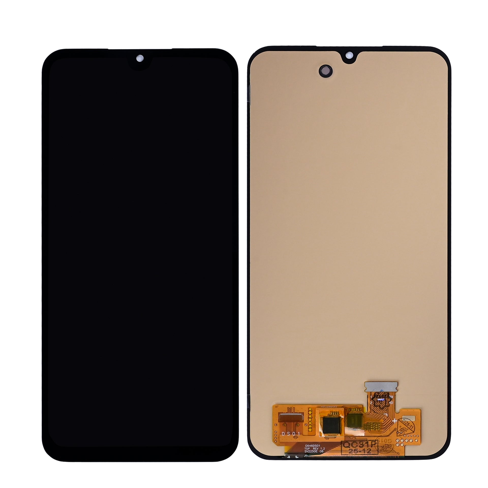 Samsung Galaxy A25 5G A256B Display And Digitizer Without Frame Black Soft-OLED