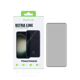 Rixus Privacy Full Curved Edge Tempered Glass For Samsung Galaxy S23 FE, A54