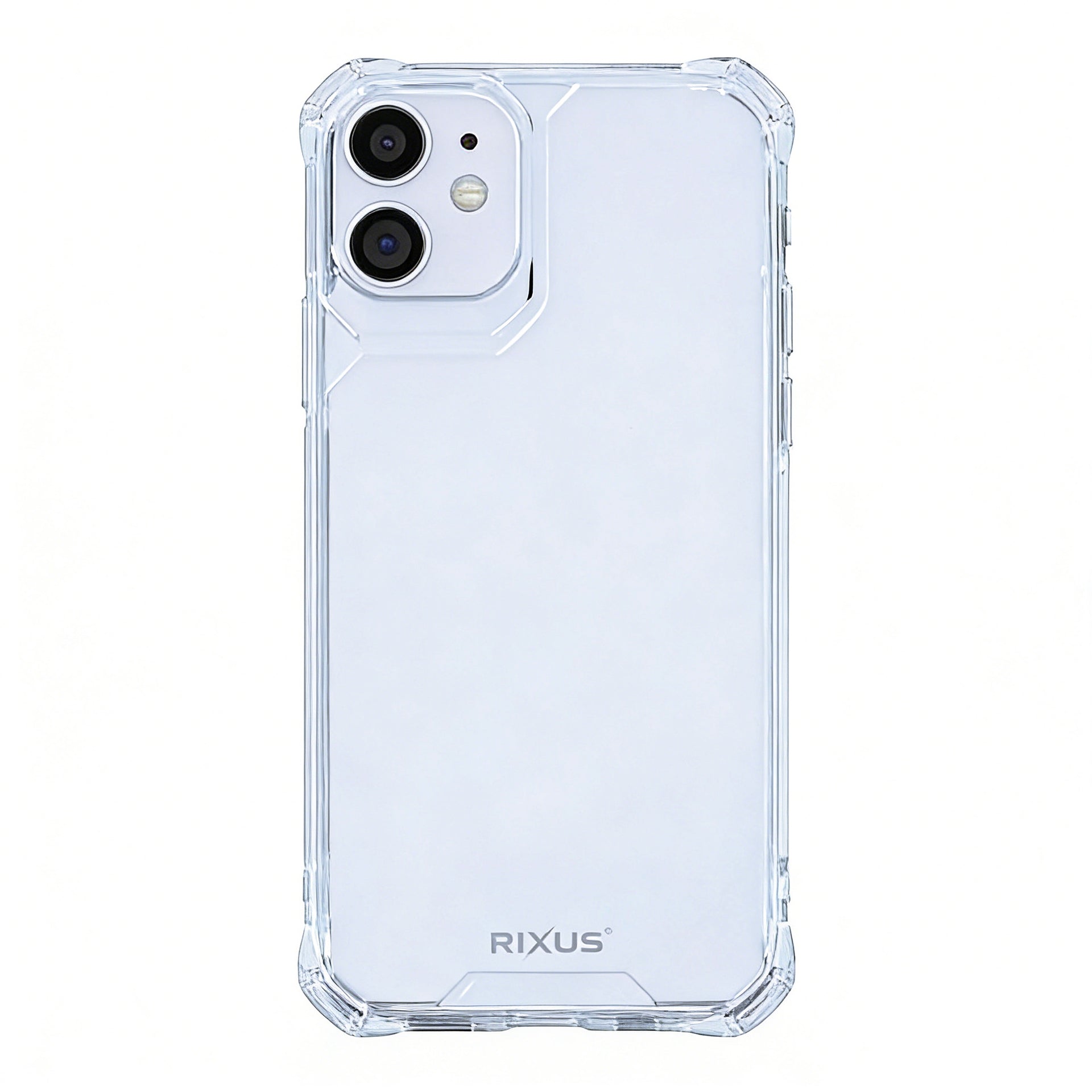 Rixus Armor-X Anti Shock Case For Apple iPhone 11 Transparent