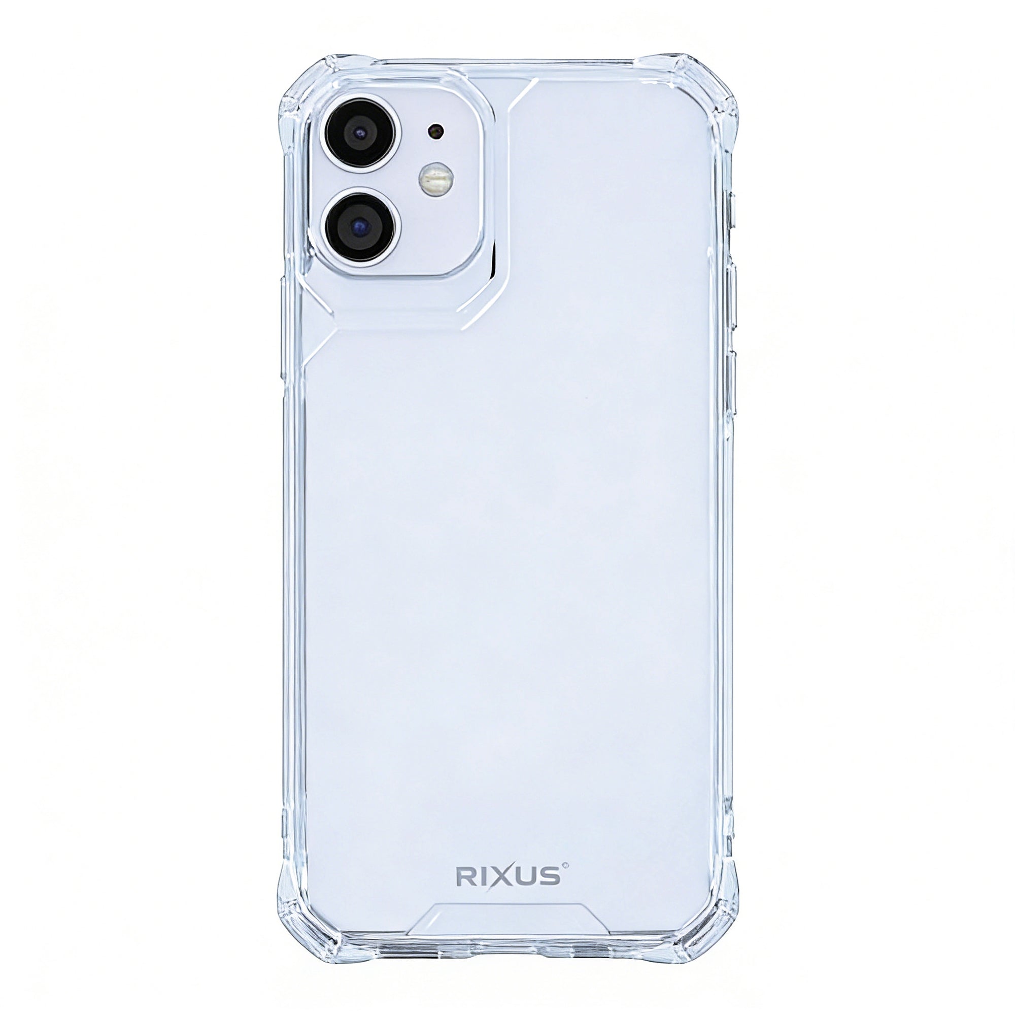 Rixus Armor-X Anti Shock Case For Apple iPhone 11 Transparent
