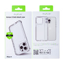 Rixus Armor-X Anti Shock Case For Apple iPhone 11 Transparent