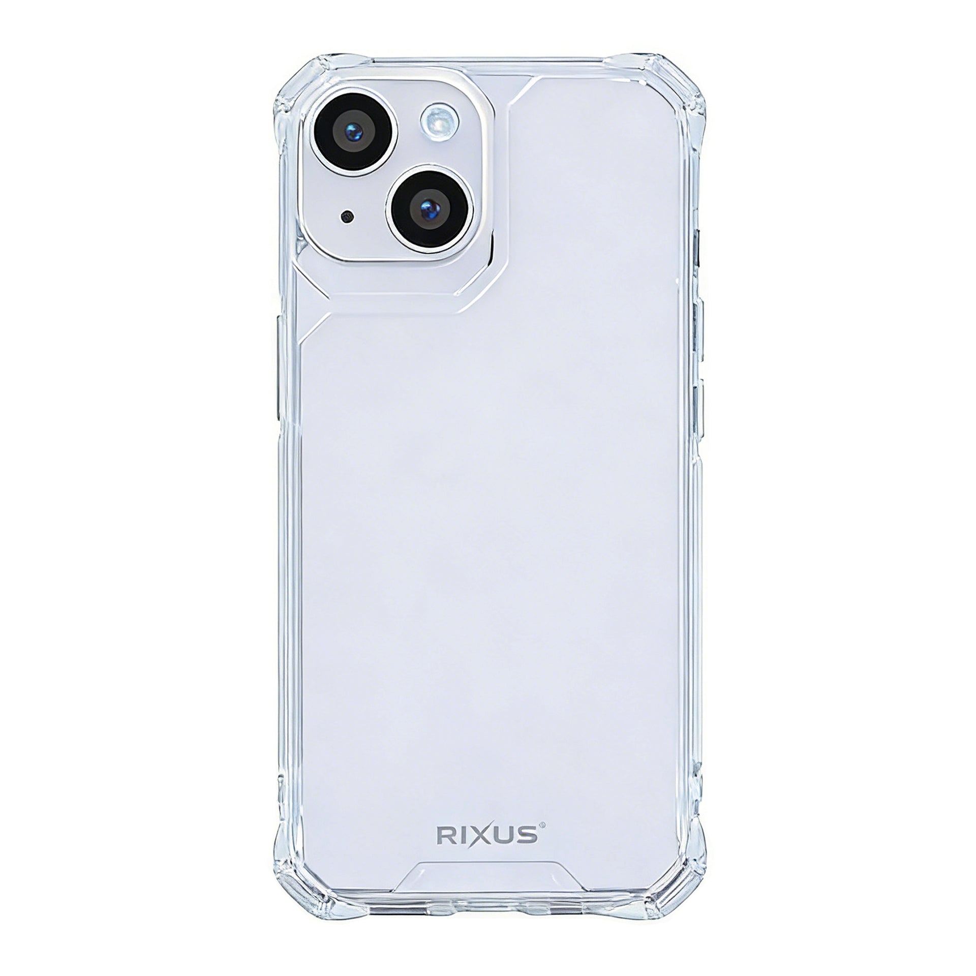 Rixus Armor-X Anti Shock Case For Apple iPhone 14 Plus Transparent