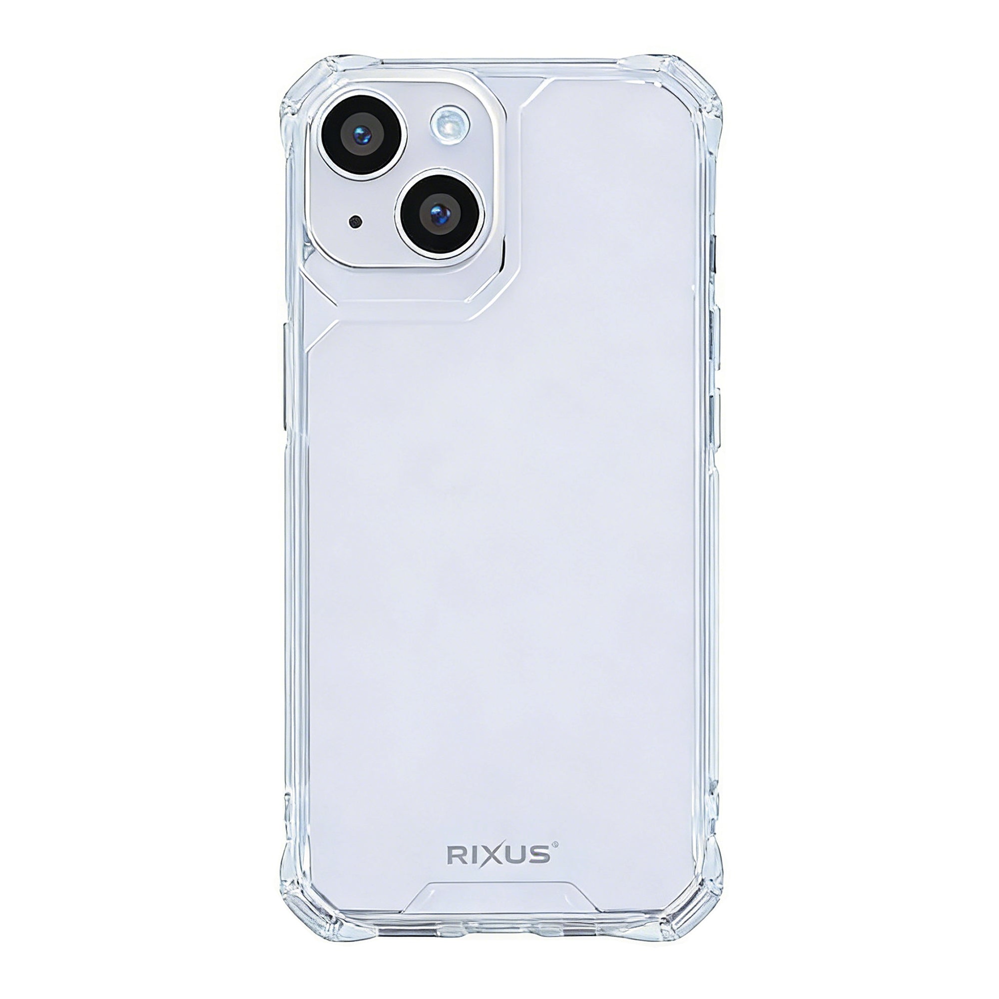 Rixus Armor-X Anti Shock Case For Apple iPhone 14 Plus Transparent