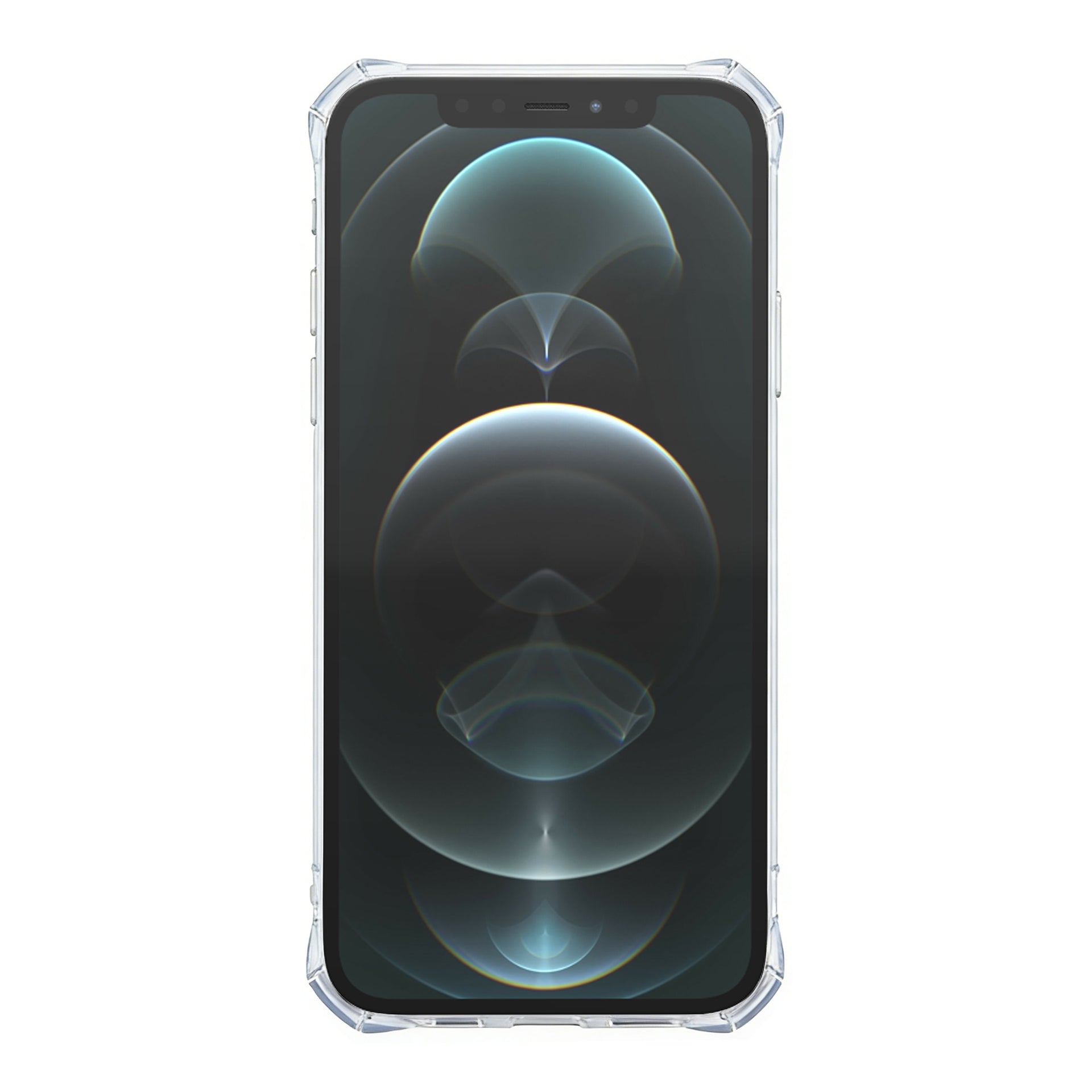 Rixus Armor-X Anti Shock Case With MagSafe Compatible For Apple iPhone 12, 12 Pro Transparent