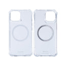 Rixus Armor-X Anti Shock Case With MagSafe For Apple iPhone 15 Transparent