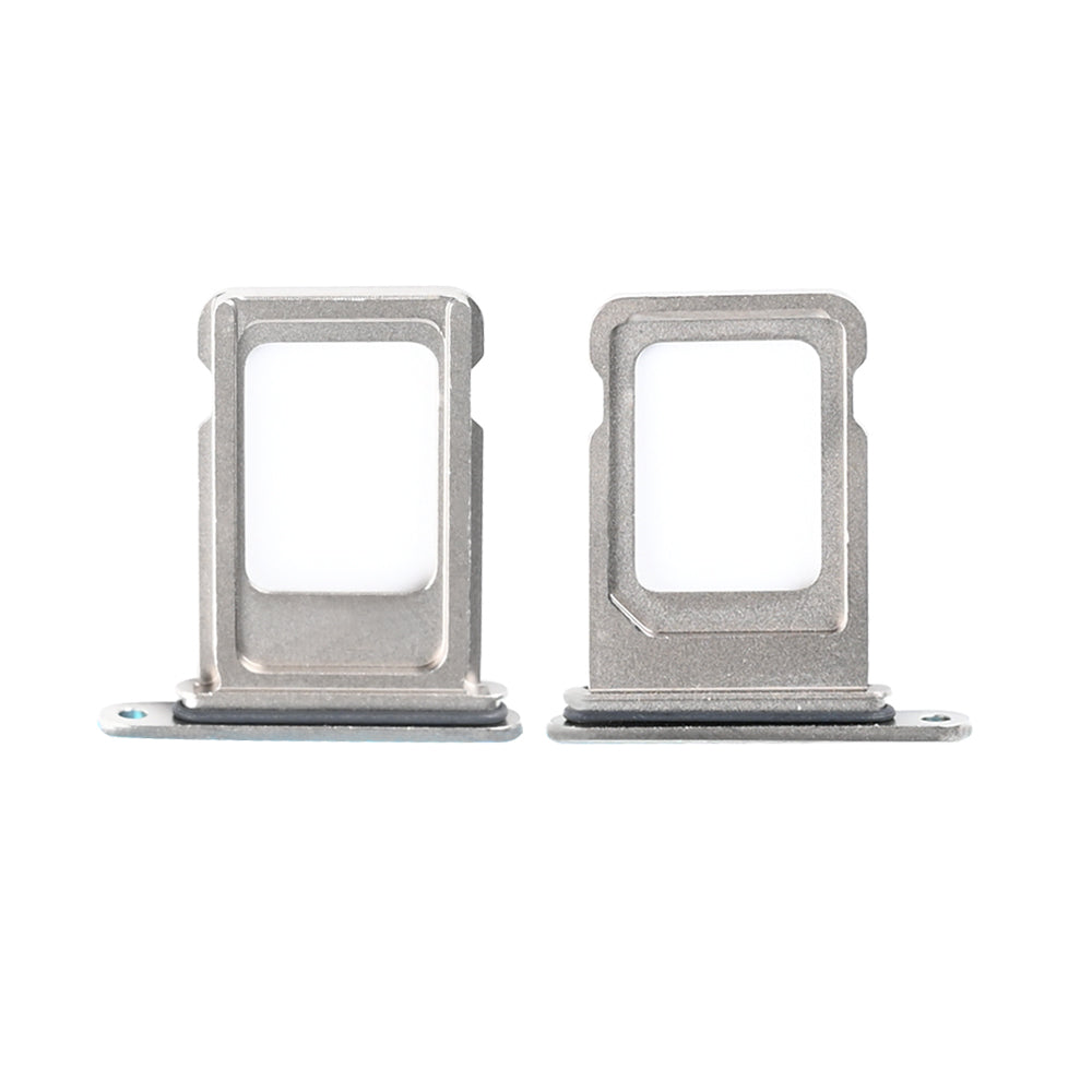 For Apple iPhone 15 Pro, 15 Pro Max Sim Card Holder Natural Titanium Pulled