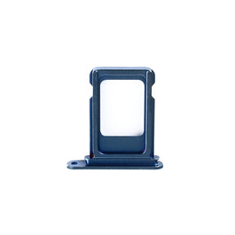 For Apple iPhone 15 Pro, 15 Pro Max Sim Card Holder Blue Titanium Pulled