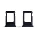 For Apple iPhone 15 Pro, 15 Pro Max Sim Card Holder Black Titanium Pulled