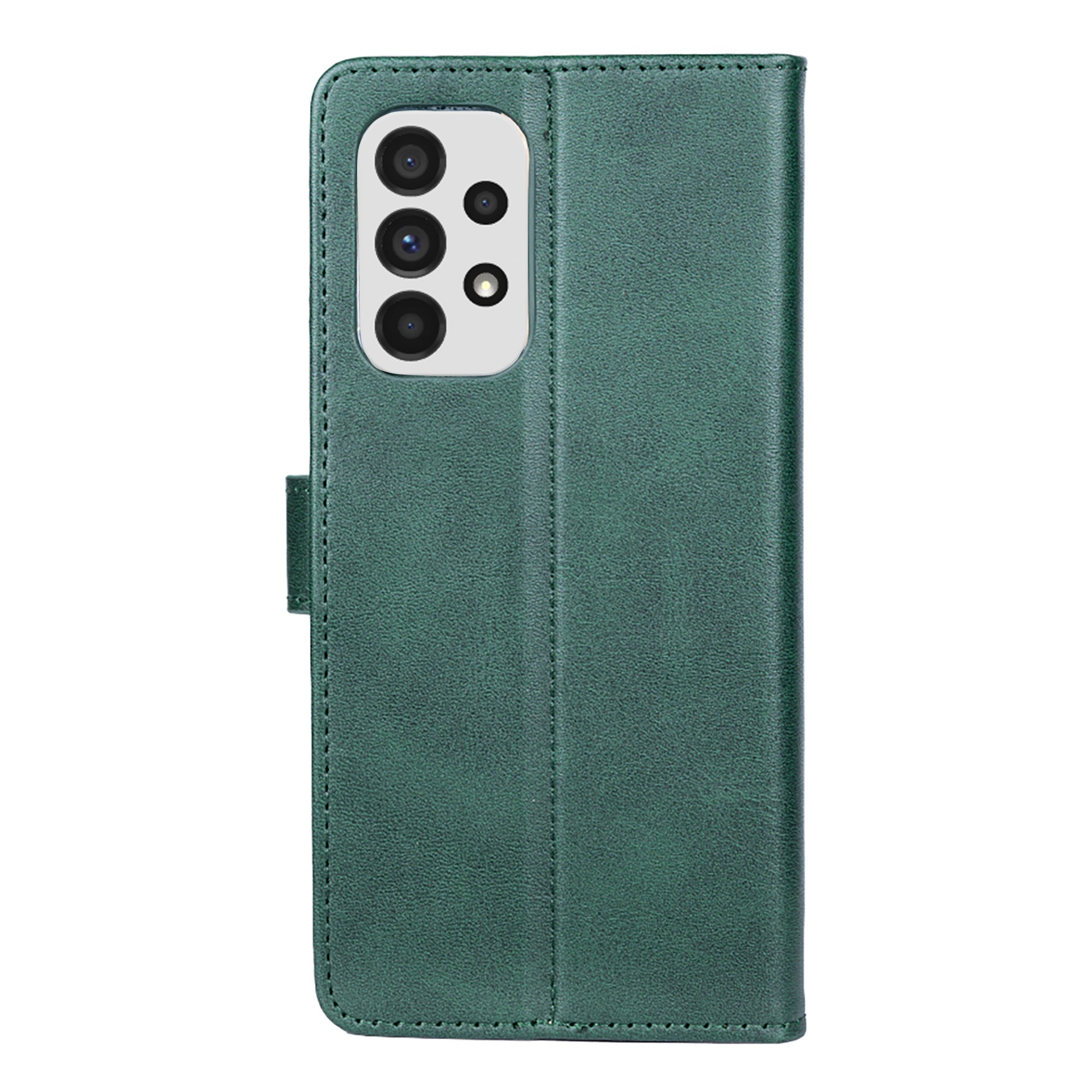 Rixus Bookcase For Samsung Galaxy A53 5G Dark Green