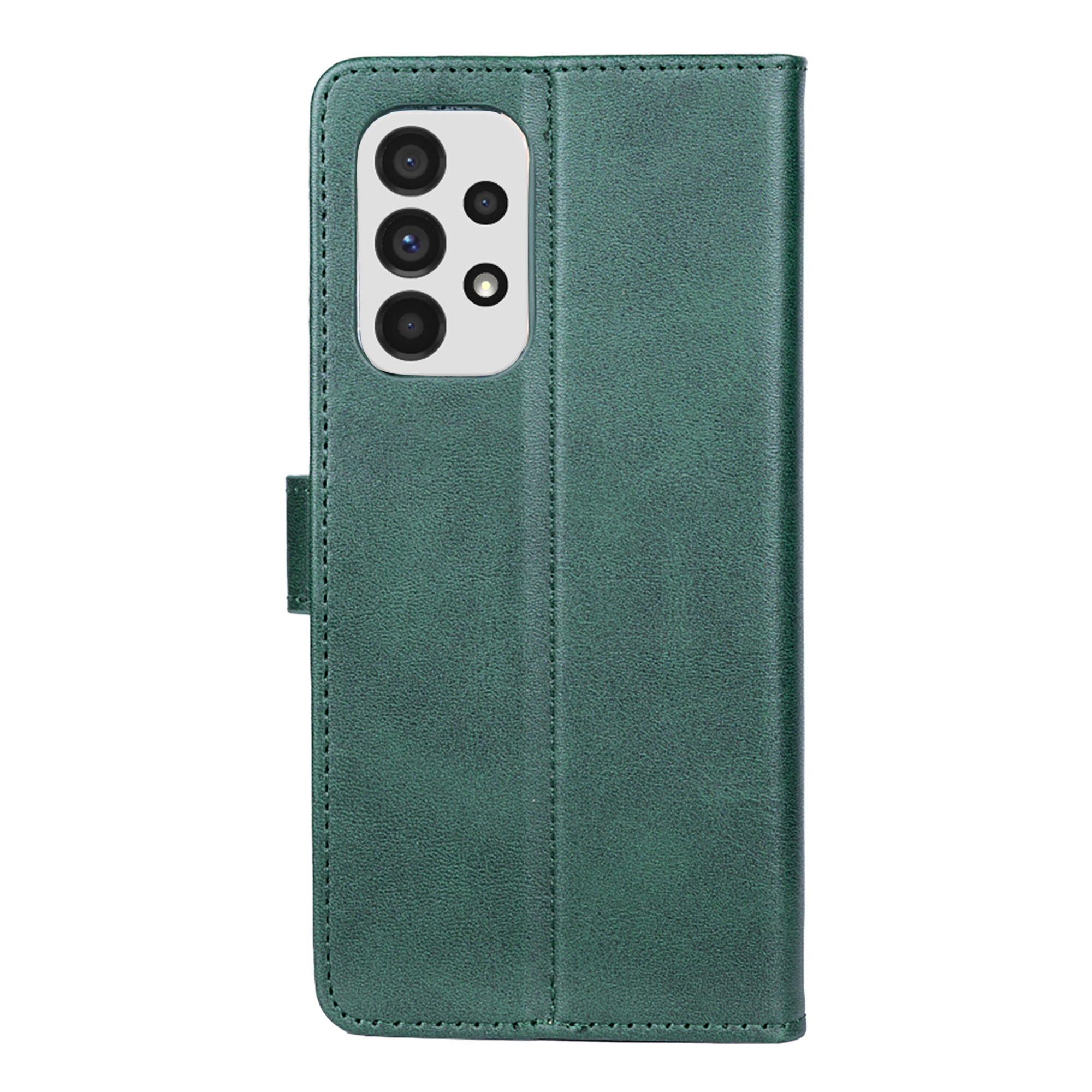 Rixus Bookcase For Samsung Galaxy A53 5G Dark Green