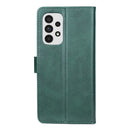 Rixus Bookcase For Samsung Galaxy A53 5G Dark Green