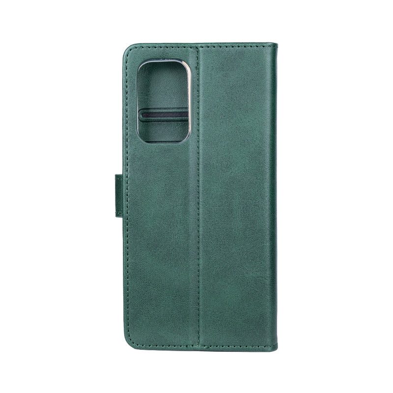 Rixus Bookcase For Samsung Galaxy A53 5G Dark Green