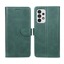 Rixus Bookcase For Samsung Galaxy A53 5G Dark Green