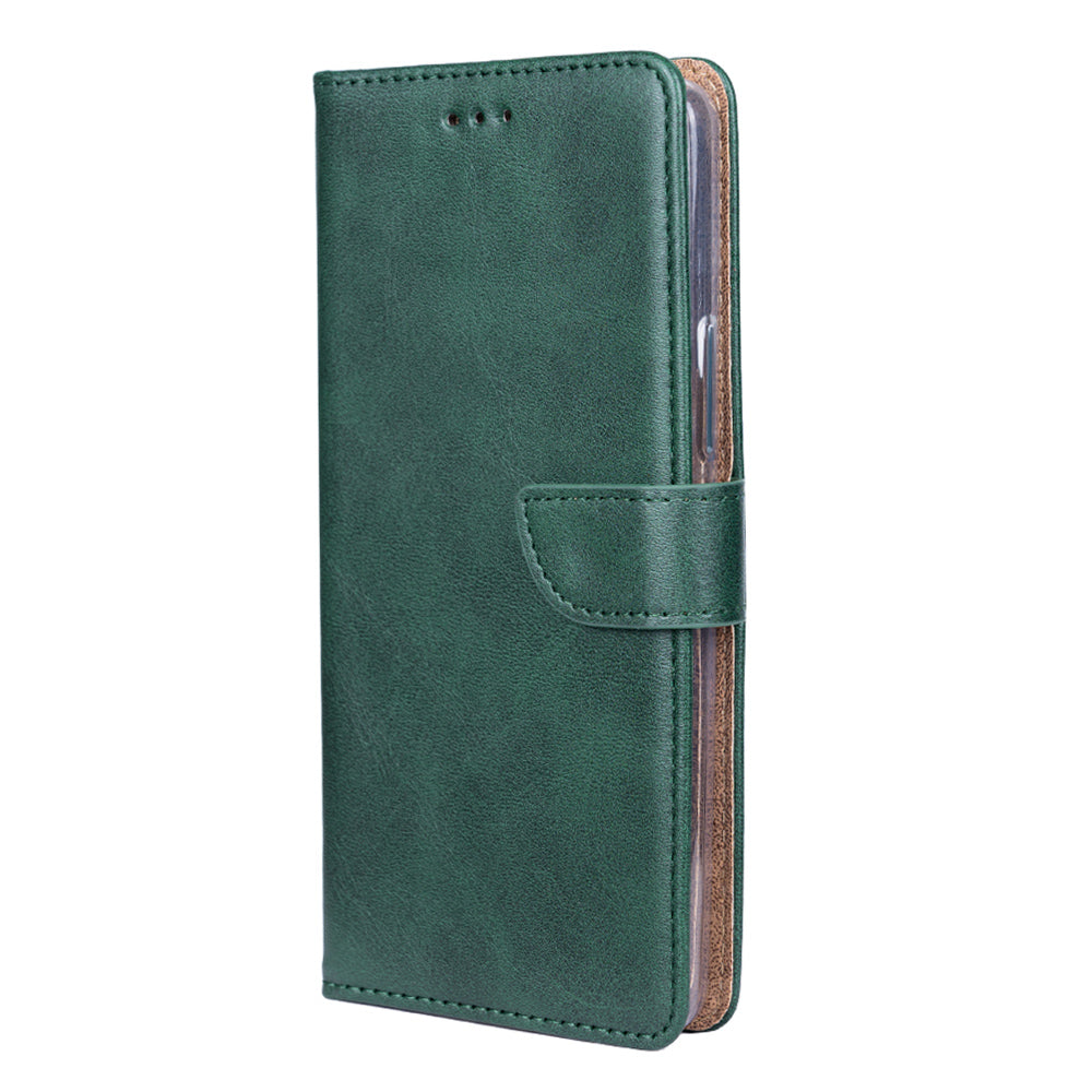 Rixus Bookcase For Samsung Galaxy A53 5G Dark Green