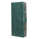Rixus Bookcase For Samsung Galaxy A53 5G Dark Green