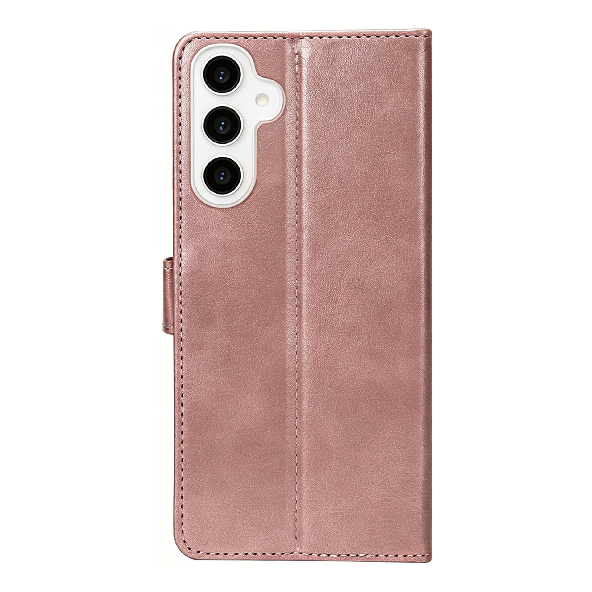 Rixus Bookcase For Samsung Galaxy S23 FE Pink