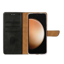 Rixus Bookcase For Samsung Galaxy S23 FE Black
