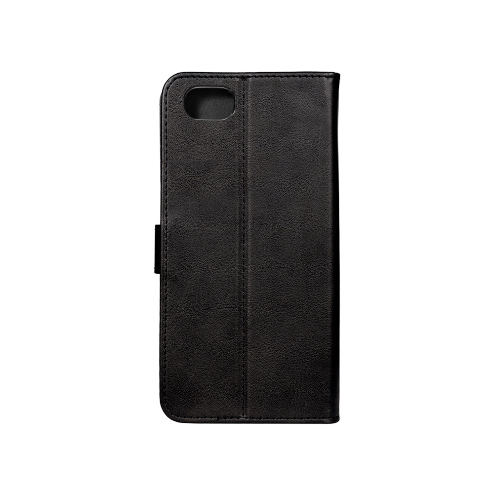 Rixus Bookcase For Apple iPhone SE (2020) Black
