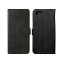 Rixus Bookcase For Apple iPhone SE (2020) Black
