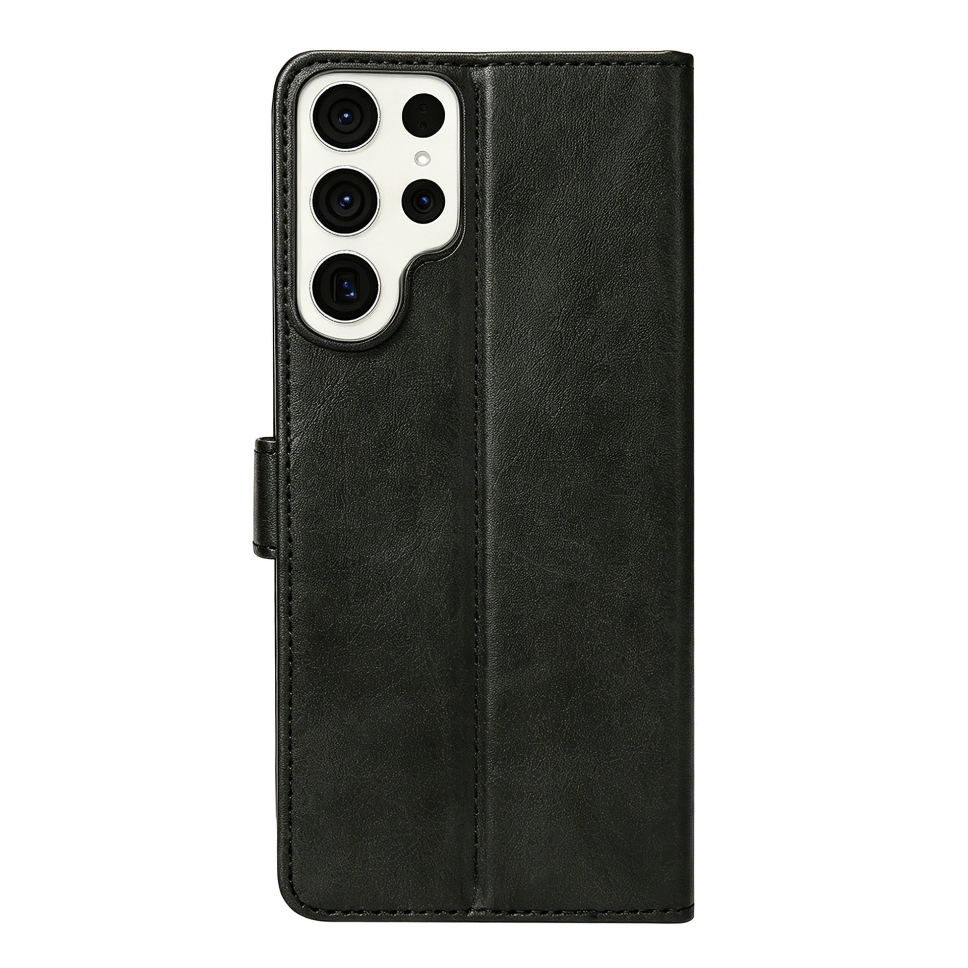 Rixus Bookcase For Samsung Galaxy S23 Ultra Black