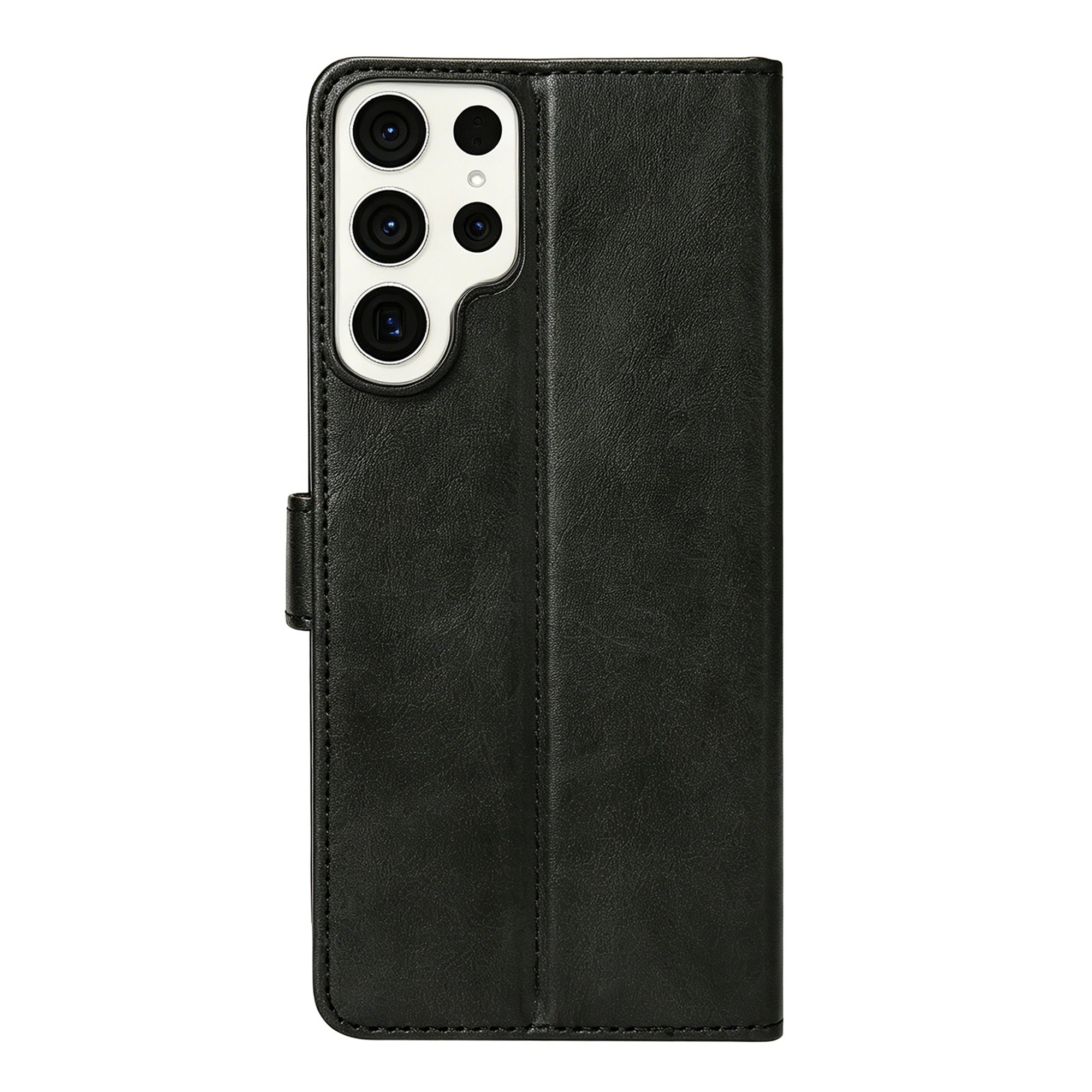 Rixus Bookcase For Samsung Galaxy S23 Ultra Black