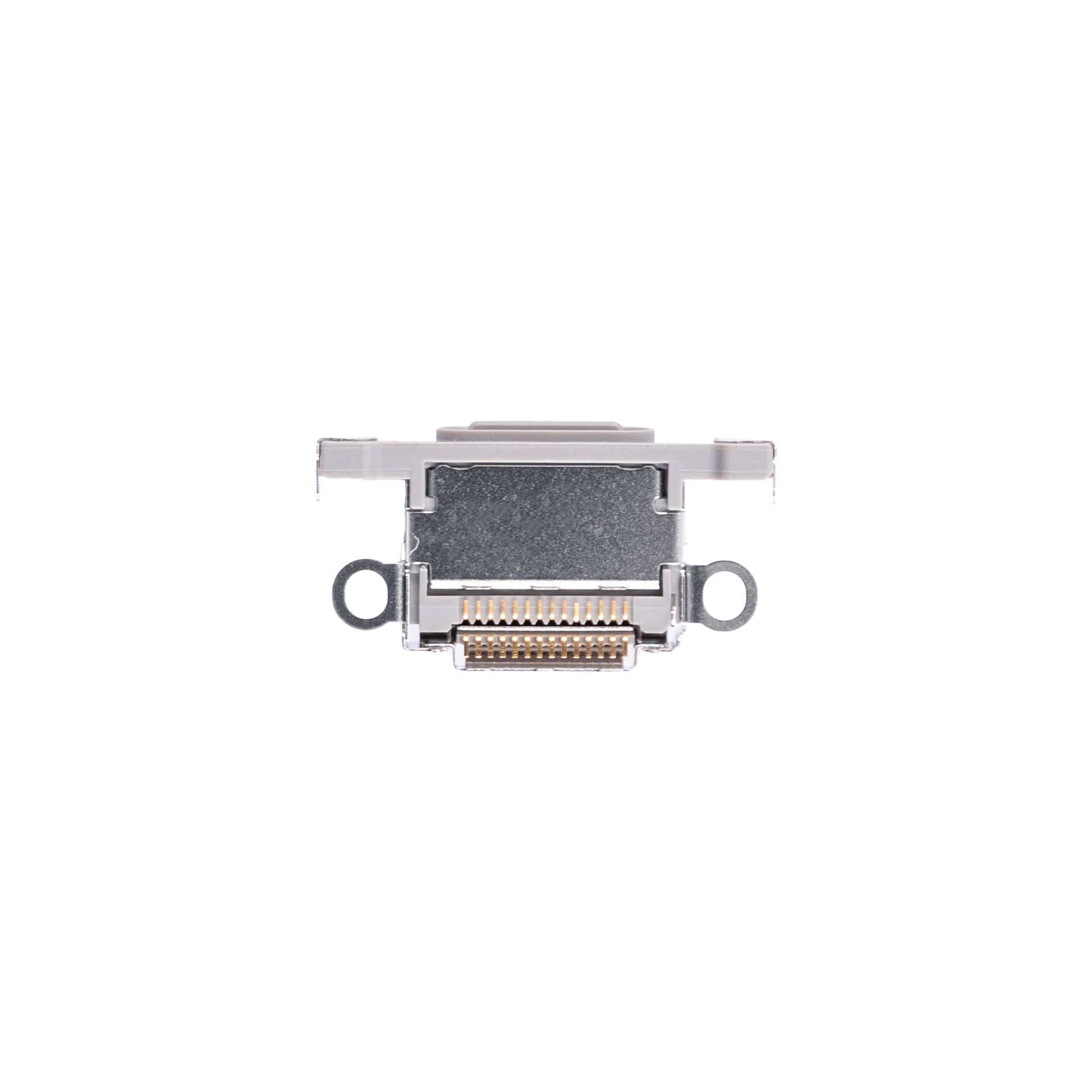 For Apple iPhone 15 Pro, 15 Pro Max System Charging Port Natural Titanium Pulled