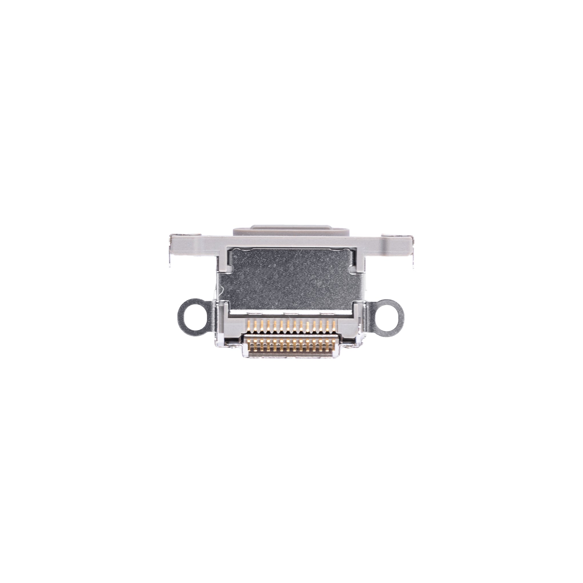 For Apple iPhone 15 Pro, 15 Pro Max System Charging Port Natural Titanium Pulled