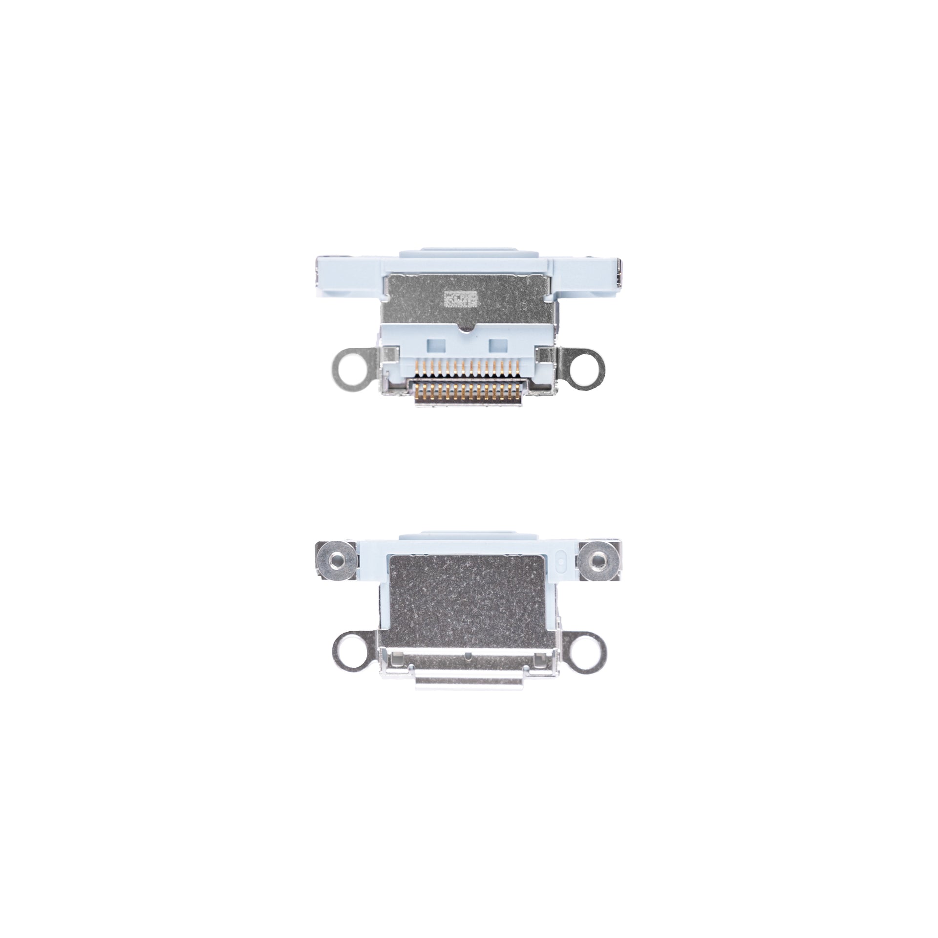 For Apple iPhone 15, 15 Plus System Charging Port Blue Pulled