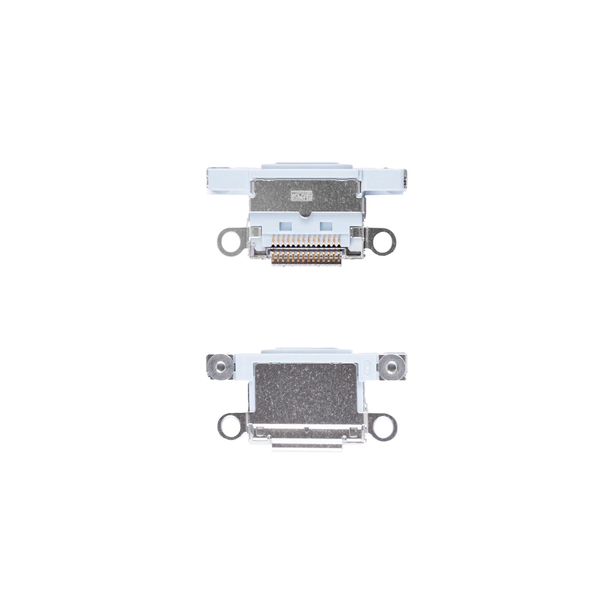 For Apple iPhone 15, 15 Plus System Charging Port Blue Pulled