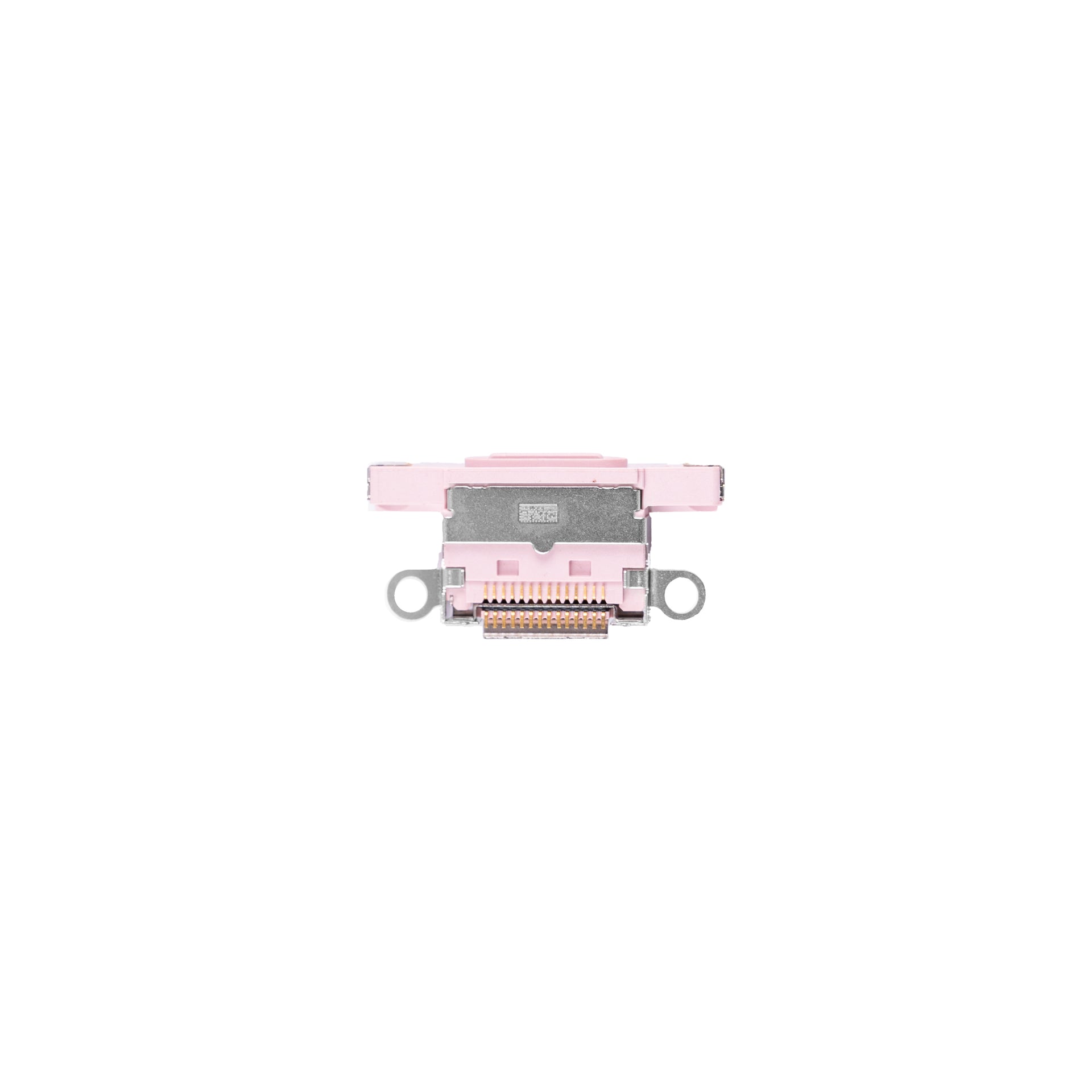 For Apple iPhone 15, 15 Plus System Charging Port Pink Pulled