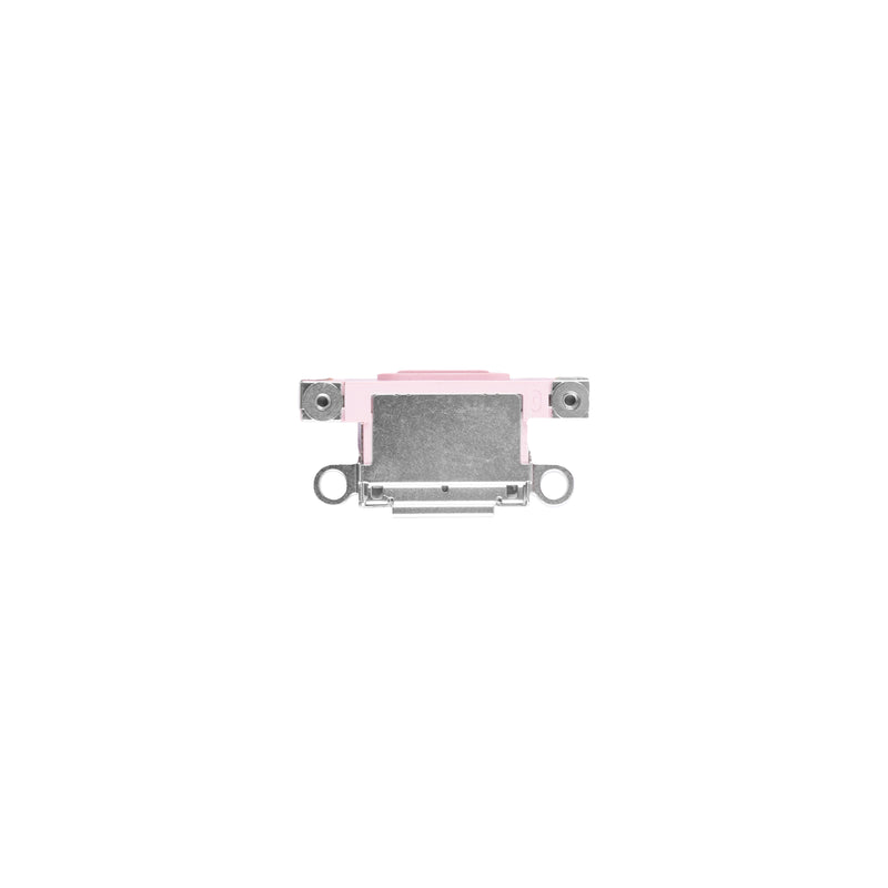 For Apple iPhone 15, 15 Plus System Charging Port Pink Pulled