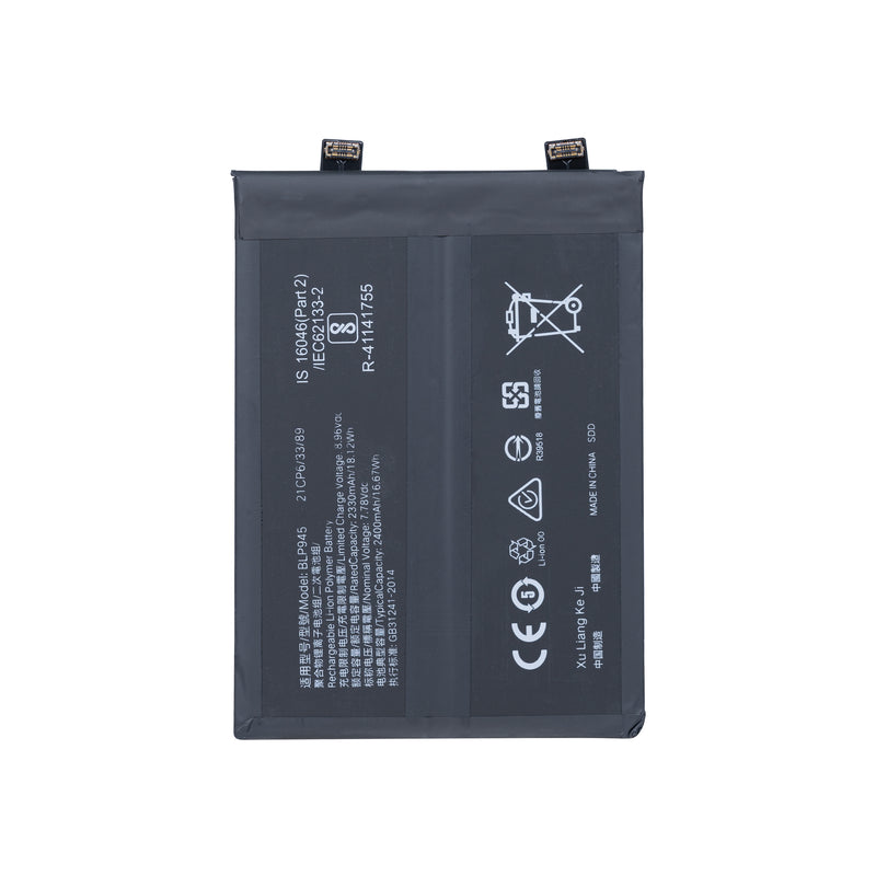 OnePlus 10T 5G (CPH2415) Battery BLP945 OEM