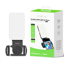 Rixus RXLG46 Selfie Light With Clip For Photography, Tiktok, Vlog, Video Black