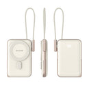 Rixus RXPB37 Portable Magnetic Powerbank 10.000 mAh With Stand Rose Gold