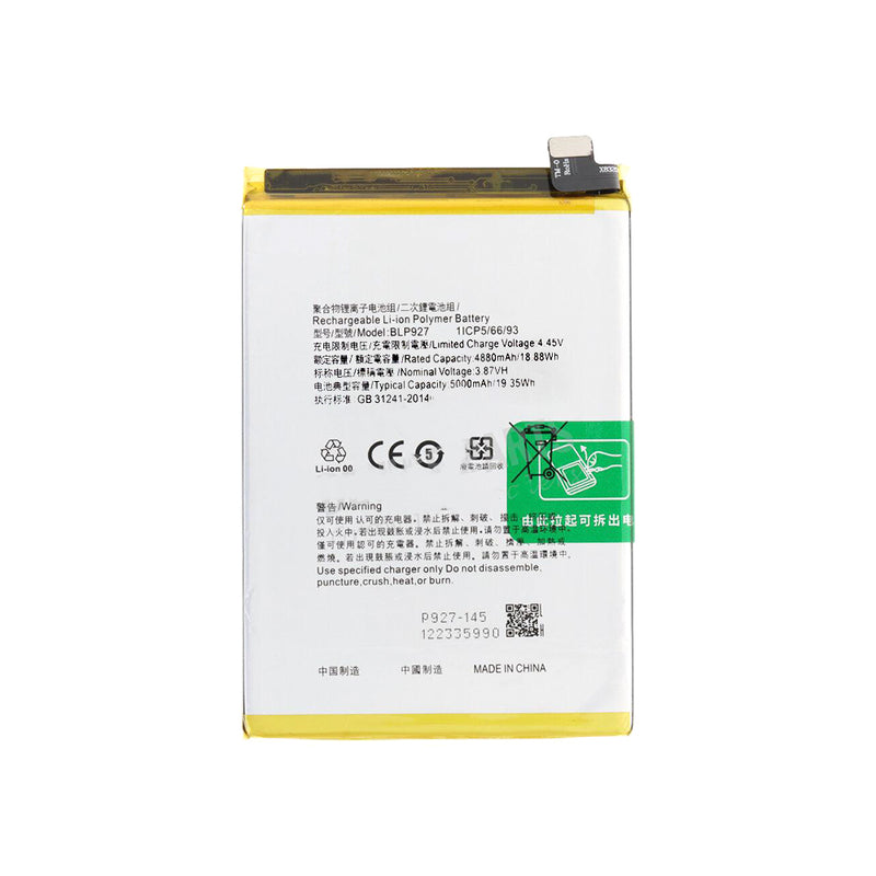 OnePlus Nord CE 2 Lite 5G (CPH2381) Battery BLP927 OEM