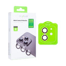 Rixus Metal Shield Camera Tempered Glass For Apple iPhone 11 Yellow