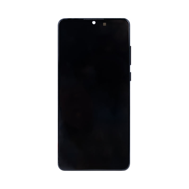 Huawei P30 (ELE-L29, ELE-L09) Display And Digitizer With Frame Black OEM