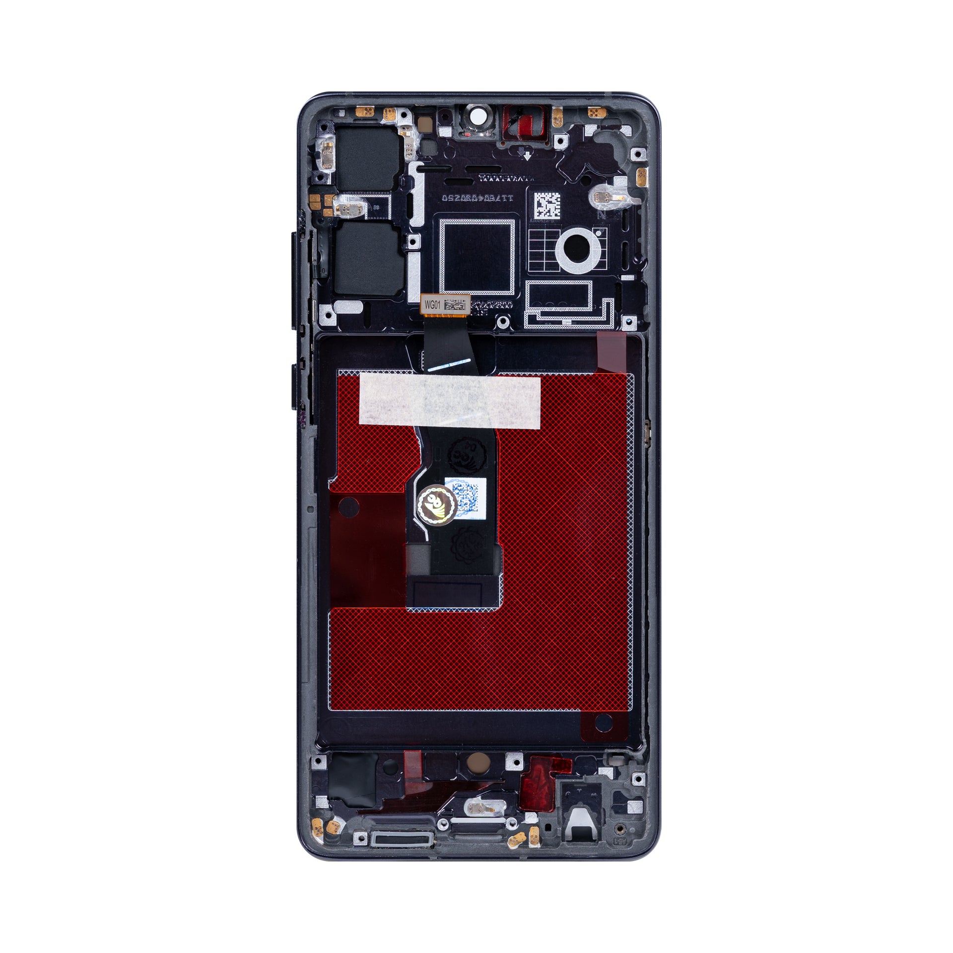 Huawei P30 Display And Digitizer With Frame Black OEM