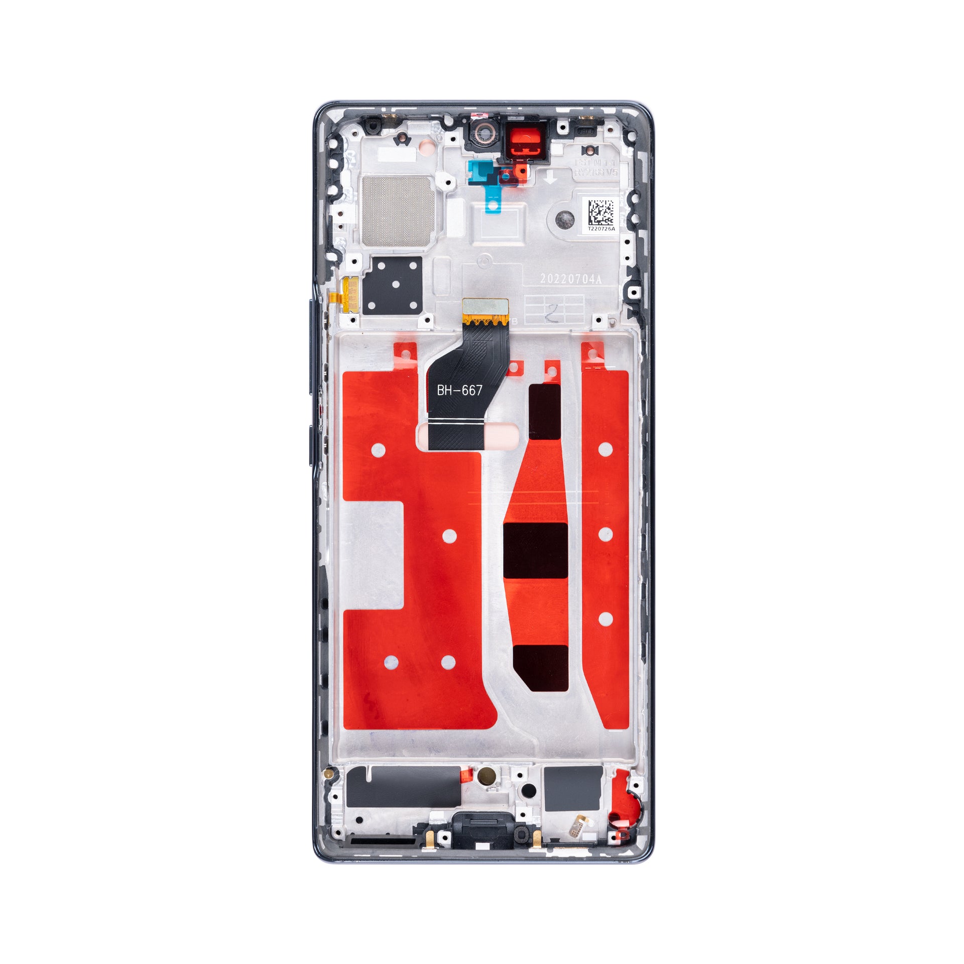 Honor 70 Display And Digitizer With Frame Midnight Black OEM