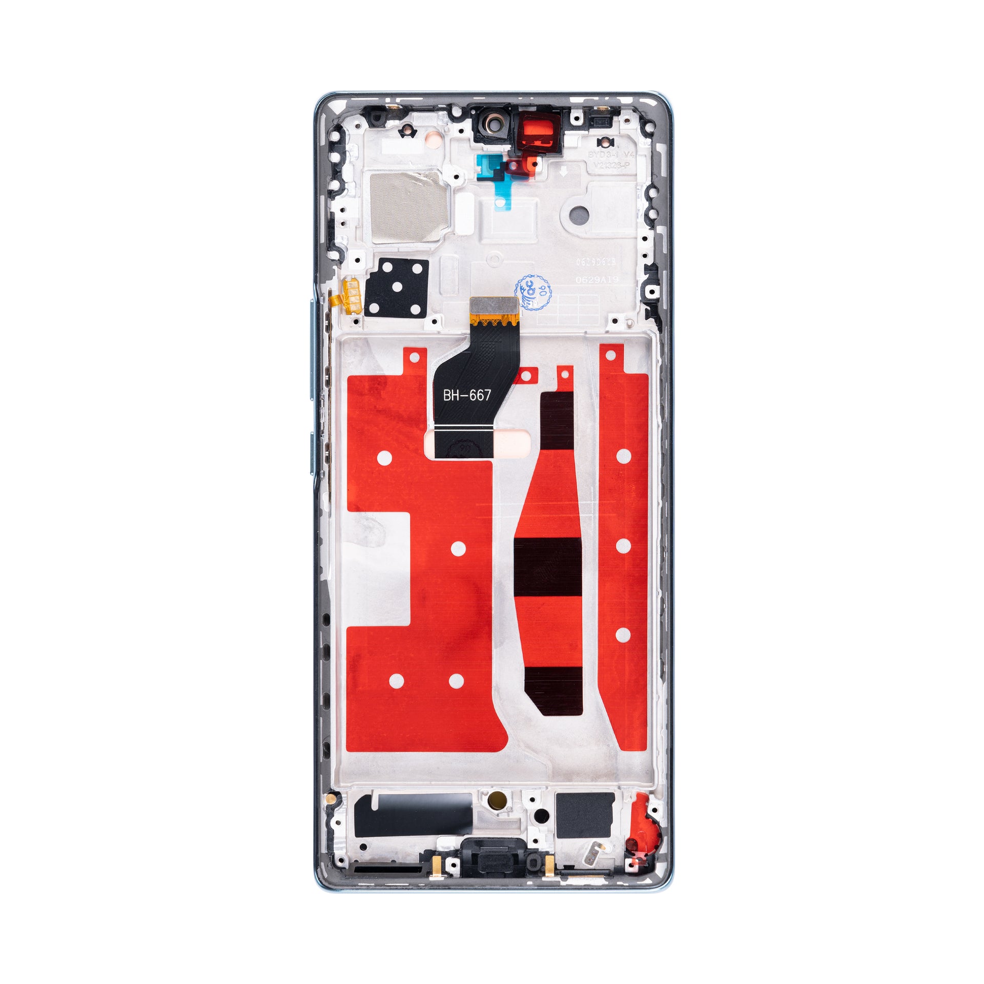 Honor 70 Display And Digitizer With Frame Emerald Green OEM
