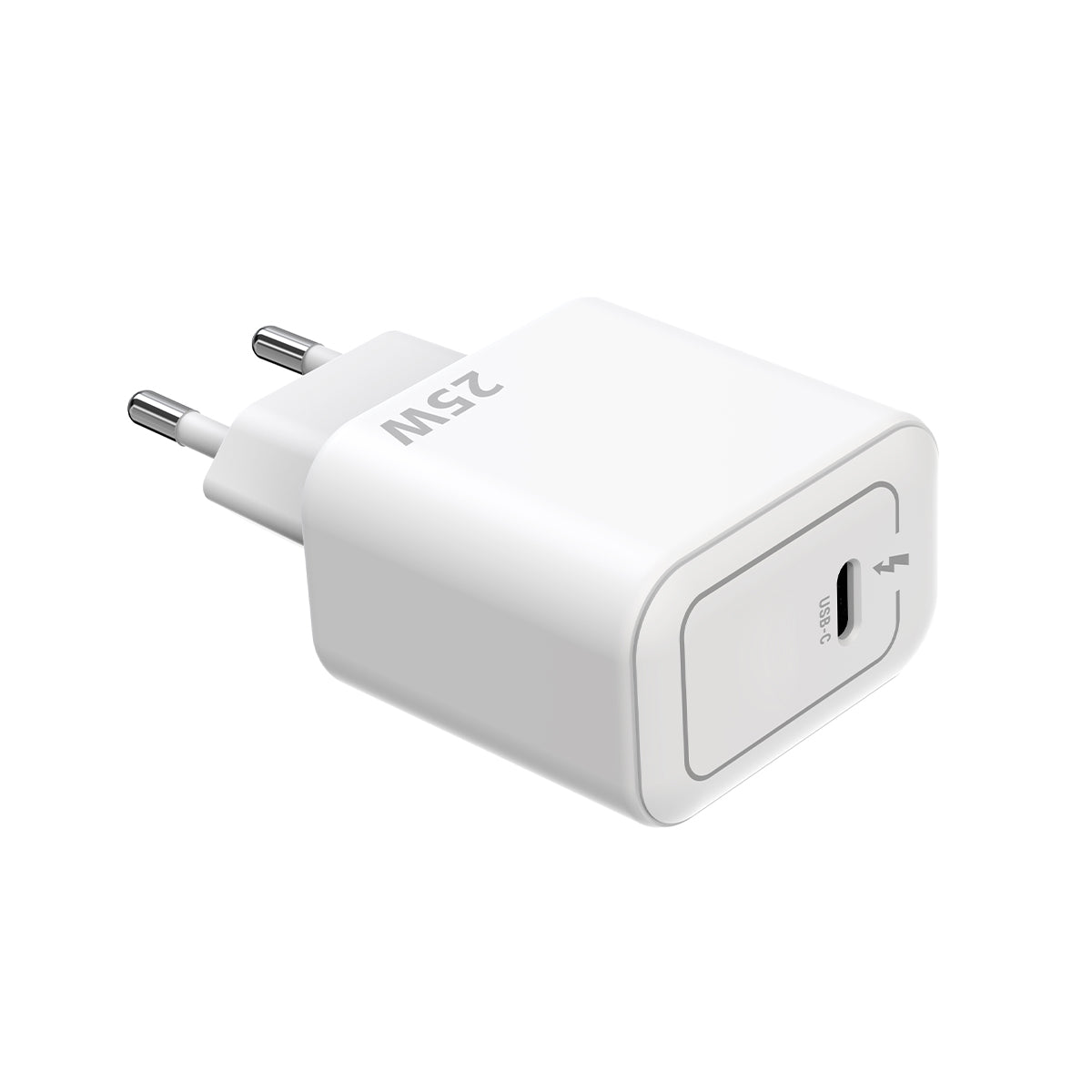 Rixus RXHC25 USB-C Power Adapter 25W White