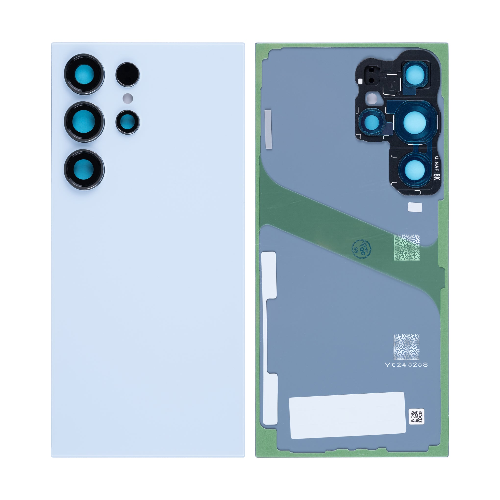 Samsung Galaxy S24 Ultra S928B Back Cover With Lens Titanium Blue OEM