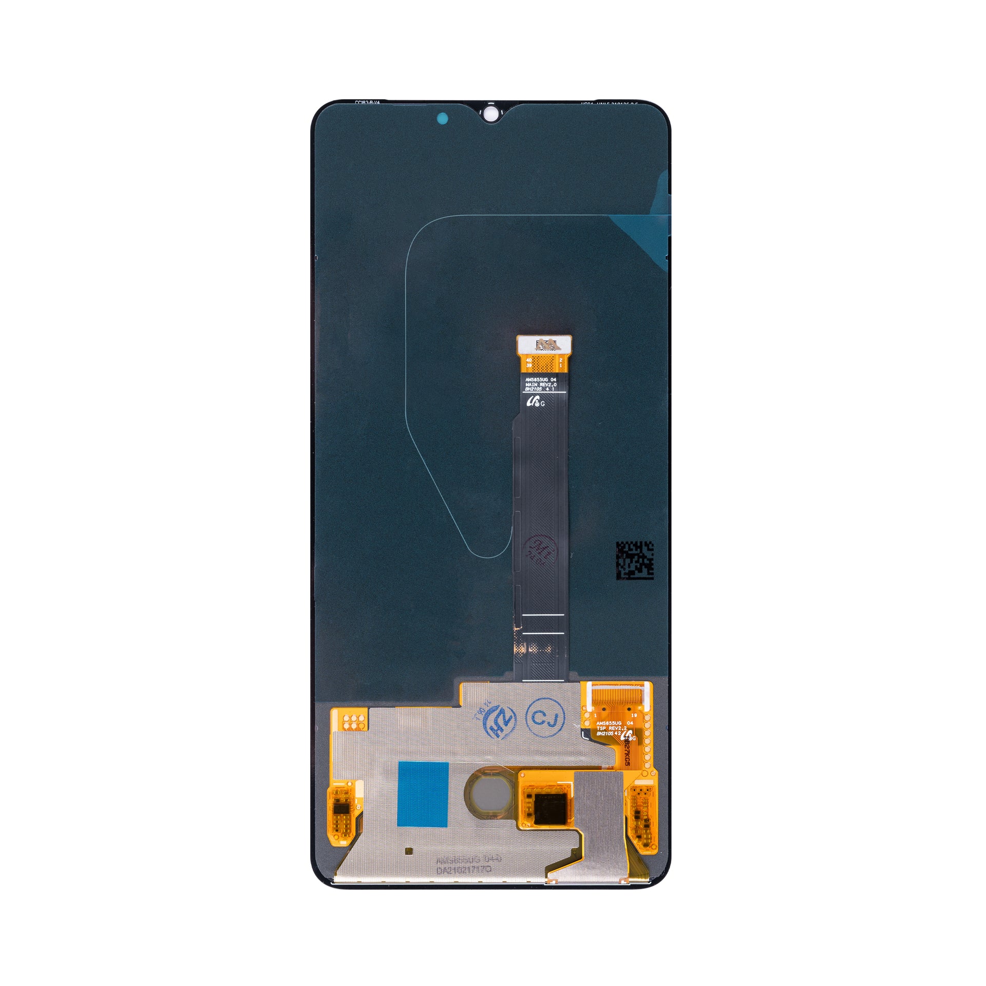 Realme X2 Pro Display And Digitizer Without Frame Black OEM