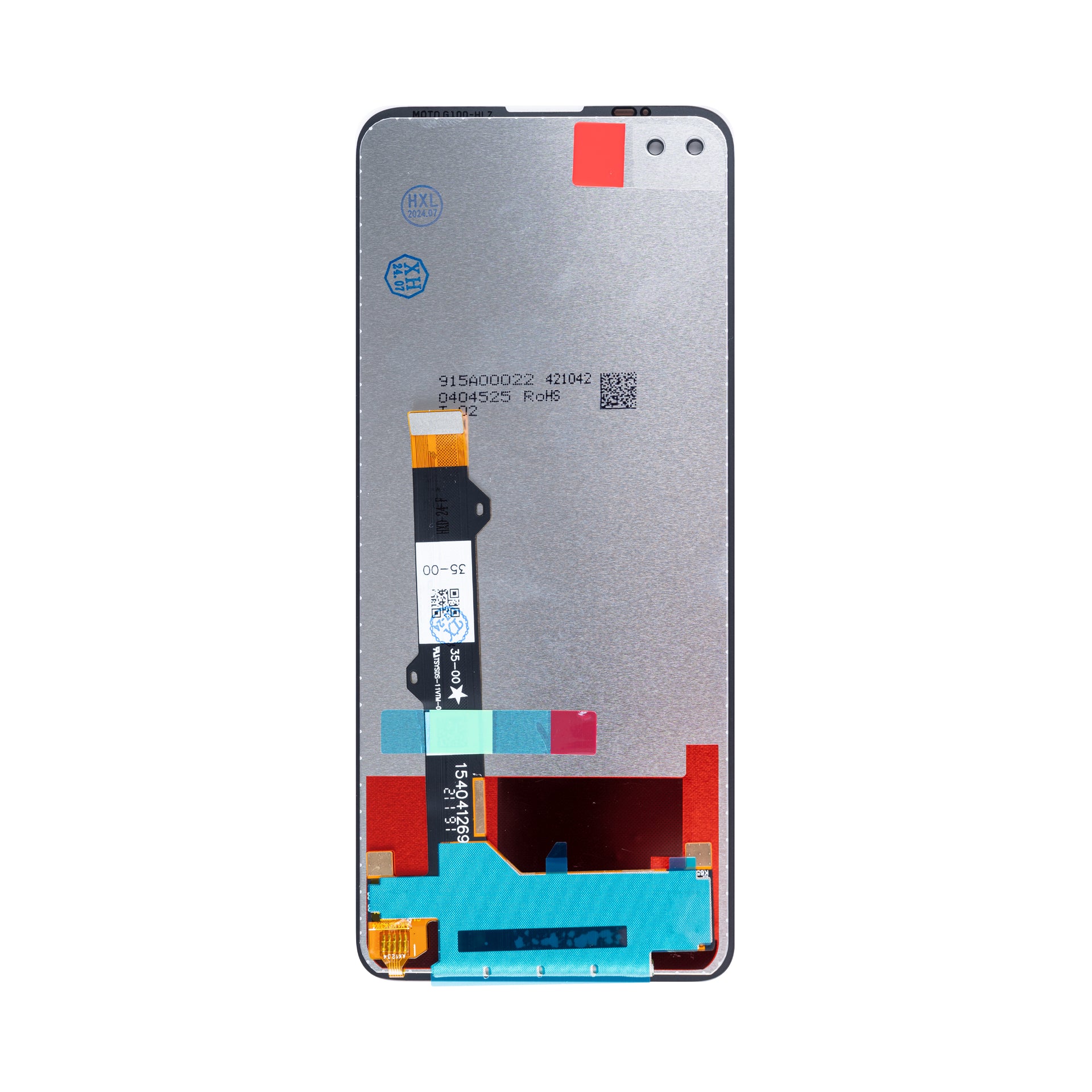 Motorola Moto G 5G Plus Display And Digitizer Without Frame Black OEM