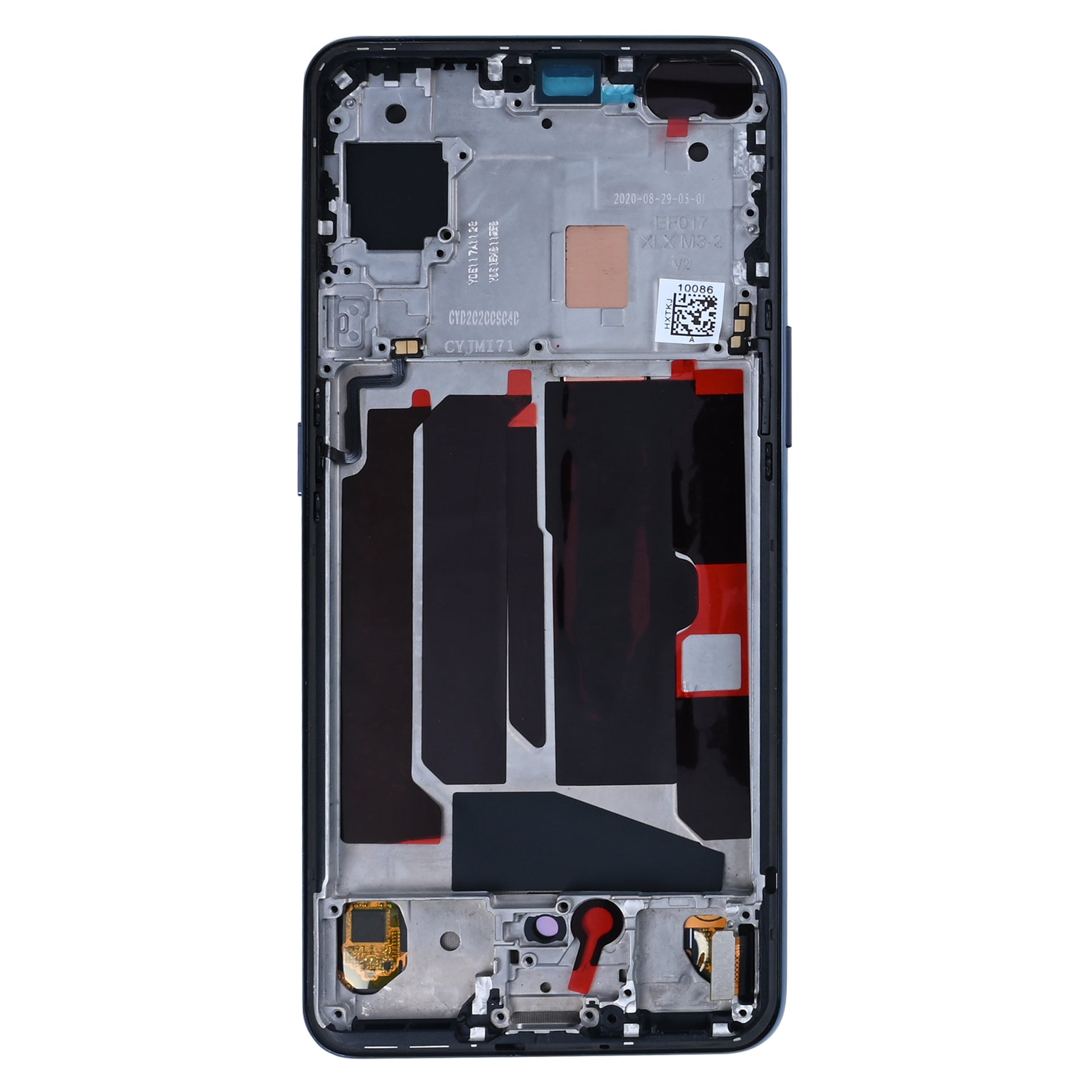OnePlus Nord Display And Digitizer With Frame Black OEM