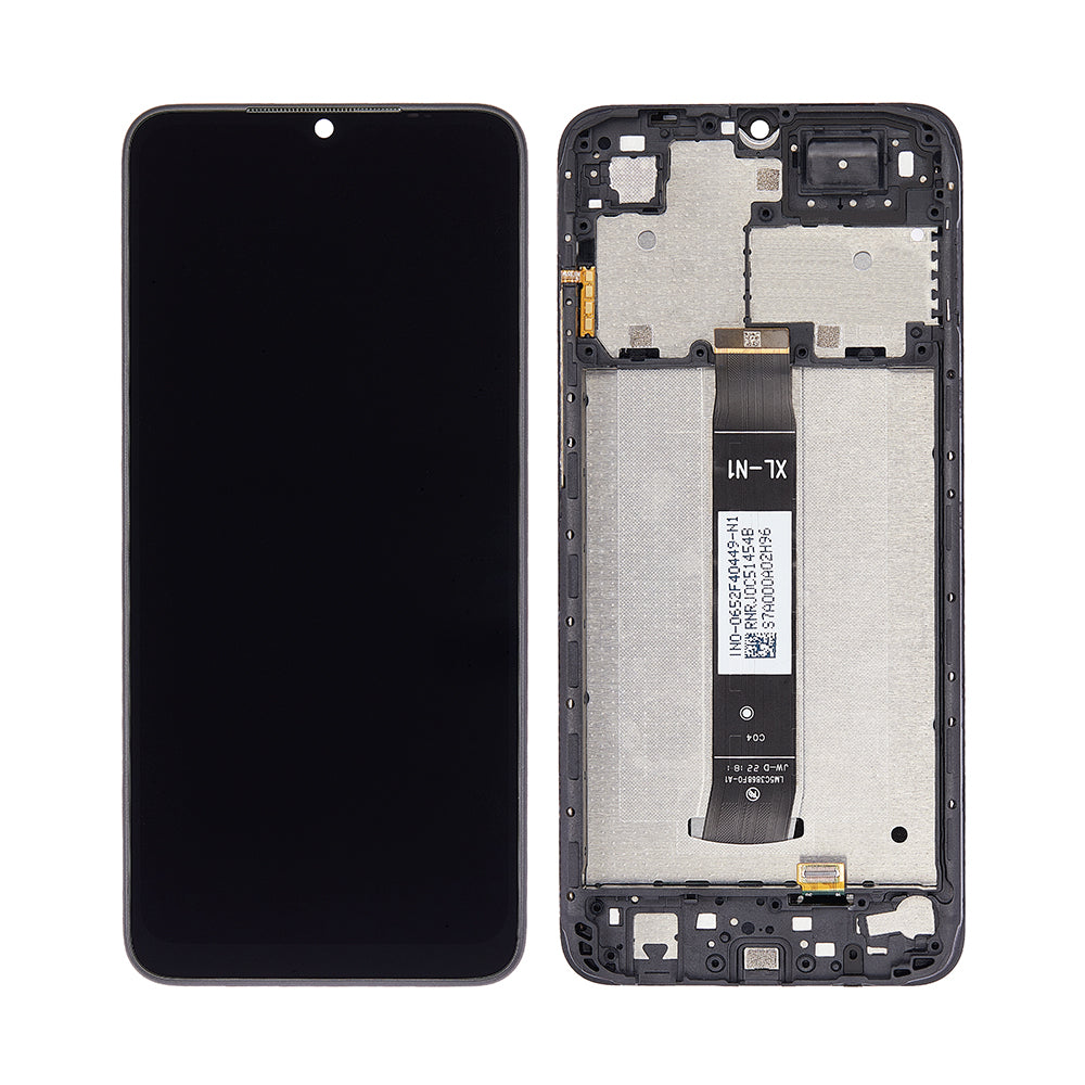 Xiaomi Redmi A1, A1 Plus Display And Digitizer With Frame Black OEM