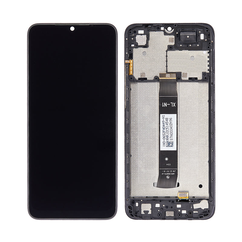 Xiaomi Redmi A1 (220733SI), A1 Plus (220733SFG) Display And Digitizer With Frame Black OEM