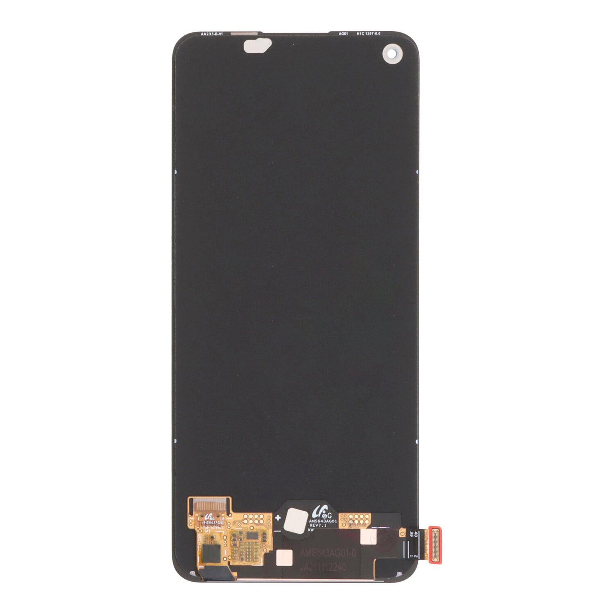 Realme 9 Pro Plus Display And Digitizer Without Frame Black OEM